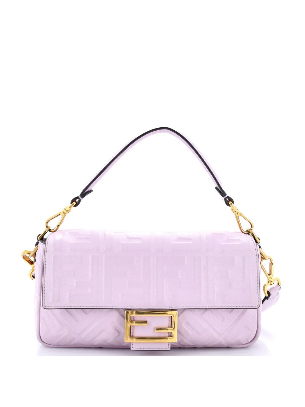 Fendi Baguette Nm Bag Zucca Embossed #291969F22B